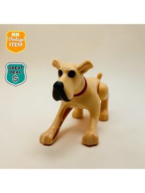 Burger King Kids Club Meal Near Vintage 2010 Marmaduke Great Dane Toy Dog. RARE!